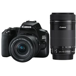 Canon EOS 200D MKII Twin Lens Kit 001